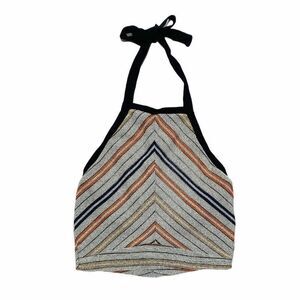 𝅺NEW Pull&Bear Knit Striped Halter Top